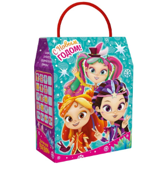 Упаковка новогодняя " Сказочный Патруль" 16х8х20см