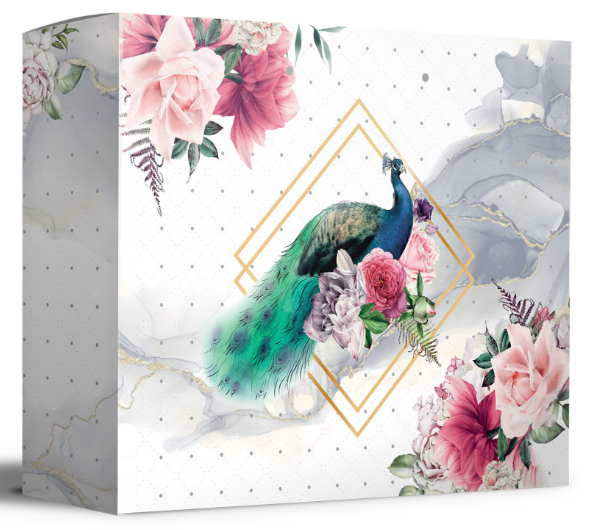 Упаковка с окошком "Жар-птица" 300х80х240 мм