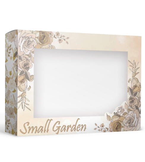 Упаковка с окошком "Маленький сад" 250х40х180 мм