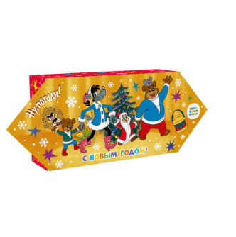 Упаковка новогодняя "Ну, погоди!"