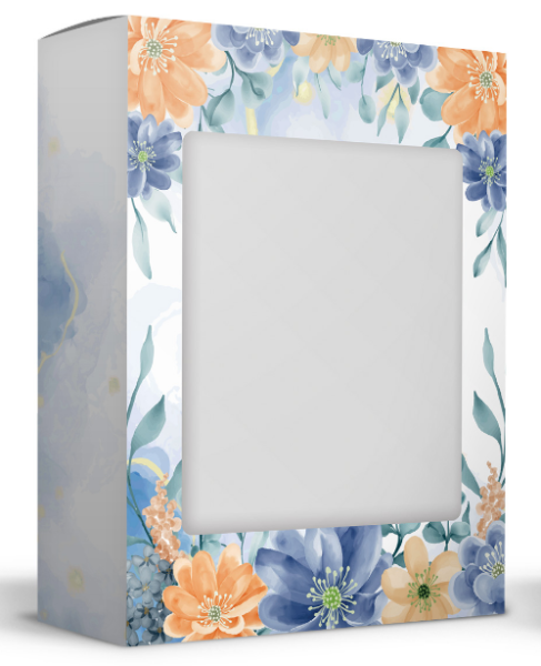 Упаковка с окошком "Арт" 300х80х390 мм