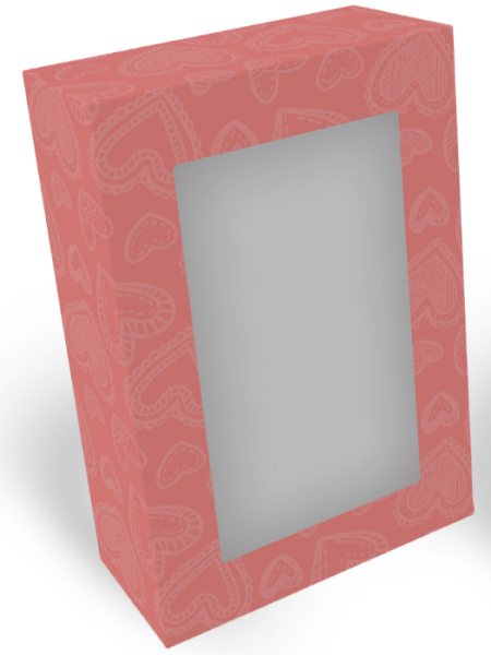 Упаковка с окошком "Эстетика" 87х33х133