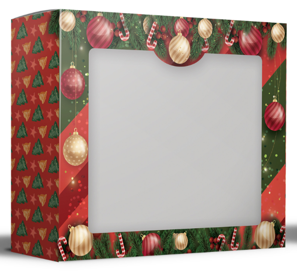 Упаковка с окошком "Метелька" 300х80х240 мм