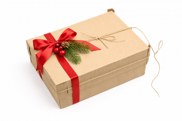 Короб из рельефного картона 150х220х120 мм