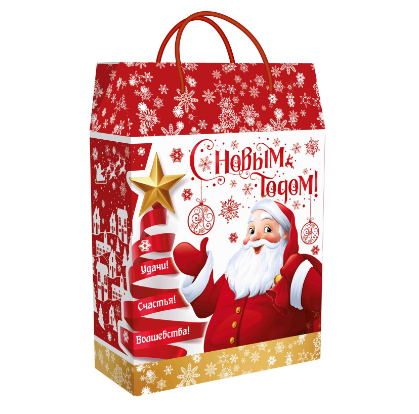 Упаковка новогодняя "Аврора" 3000 гр