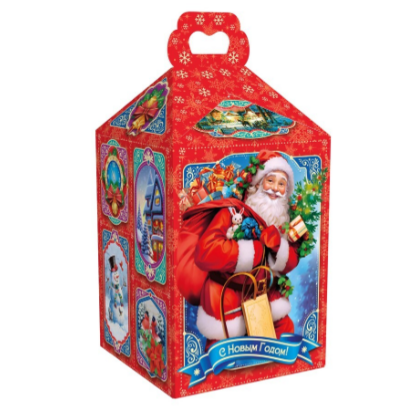 Упаковка новогодняя "Сокольники" 3000 гр 