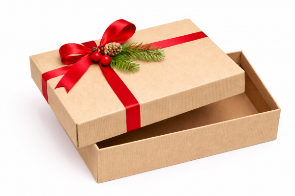 Короб из рельефного картона 300х220х120 мм