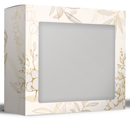 Упаковка с окошком "Сияние" 300х80х240 мм