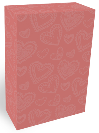 Упаковка с окошком "Эстетика" 87х33х133