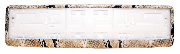 Рамка для номера иммерсионная VIP "Кайман"