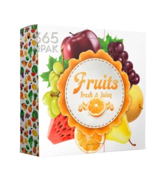 Упаковка с окошком «Фрукты» 155х40х155 мм
