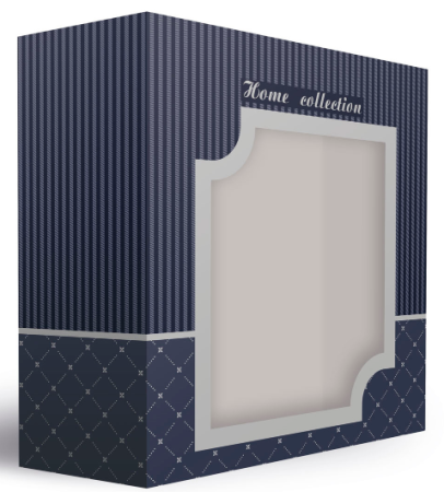 Упаковка с окошком "Классическая" 215х85х245 мм