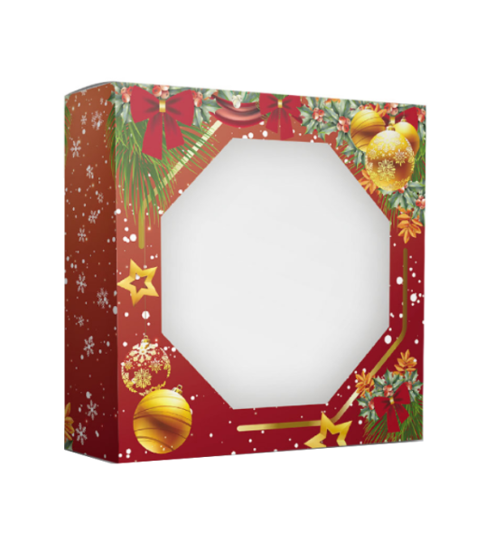 Упаковка с окошком «Волшебство внутри» 155х40х155 мм