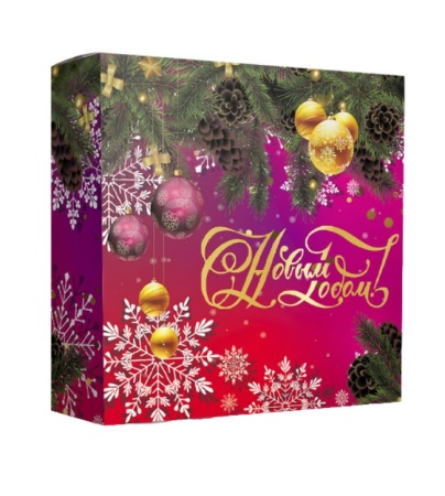 Упаковка с окошком «Зимняя сказка» 155х40х155 мм