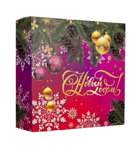 Упаковка с окошком «Зимняя сказка» 155х40х155 мм